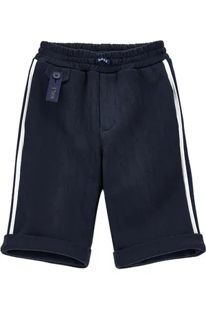 MONNALISA Two-tone jacquard Bermuda shorts