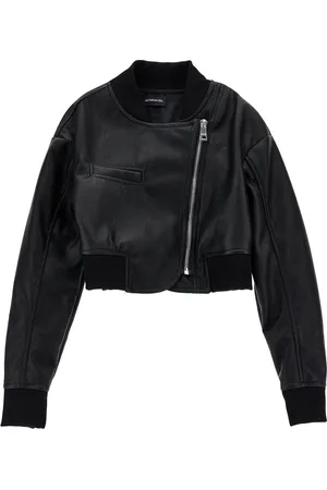 MONNALISA Coated fabric jacket with zip