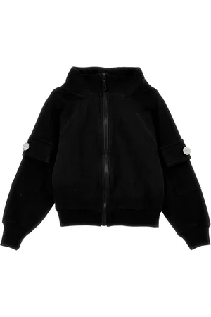 MONNALISA Sweatshirt with zip and pocket