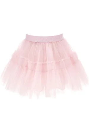 MONNALISA Tulle circle skirt