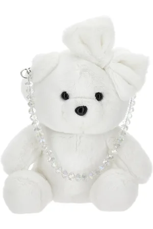 MONNALISA Plush teddy bear handbag
