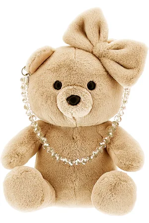 MONNALISA Plush teddy bear handbag