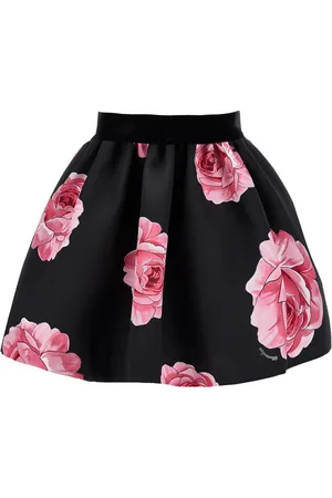 MONNALISA Pink mikado skirt