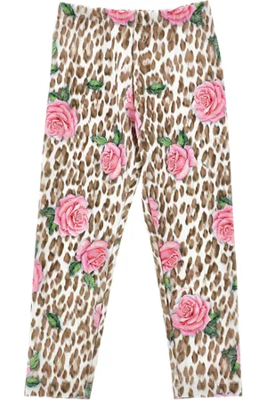 MONNALISA Rose Print Leggings