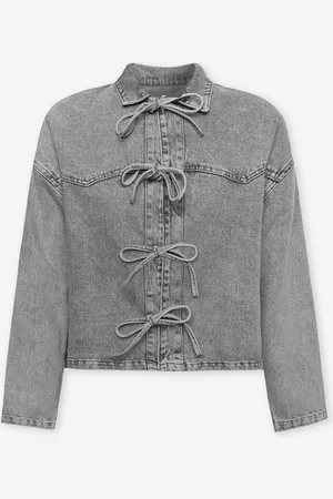 MOST WANTED Bow Denim Blouse