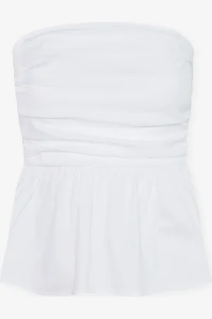 MOST WANTED Leia Peplum Top Wit