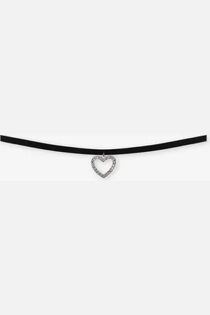 MOST WANTED Diamond Heart Choker