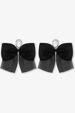 MOST WANTED Big Diamond Bow Earrings