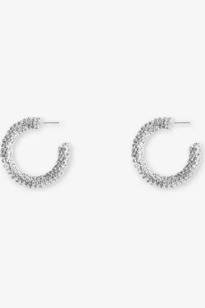 MOST WANTED Diamond Hoop Earrings