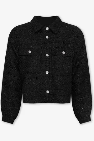 MOST WANTED Boucle Lurex Cropped Jacket