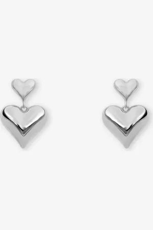 MOST WANTED Rosie Double Heart Earrings