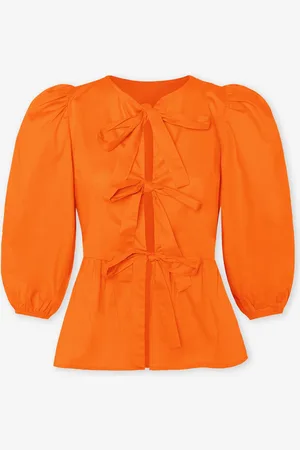 MOST WANTED Poplin Bows Top