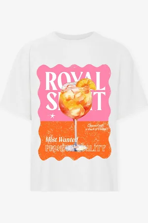 MOST WANTED Royal Spirit Oversized Tee Créme