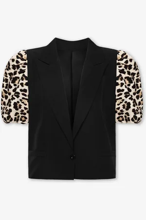 MOST WANTED Leo Puff Sleeve Blazer Zwart