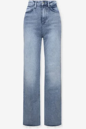 MOST WANTED Bootcut Raw Edge Jeans Mid