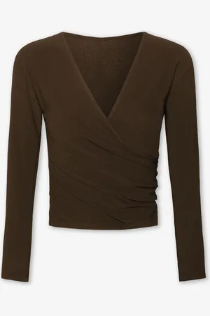 MOST WANTED Mary Wrap Top