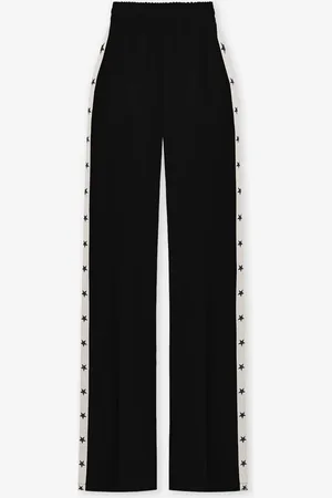 MOST WANTED Pintuck Tape Straight Leg Pantalon Zwart