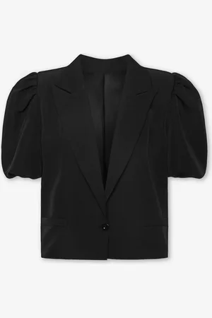 MOST WANTED Lizzy Puff Sleeve Blazer Zwart
