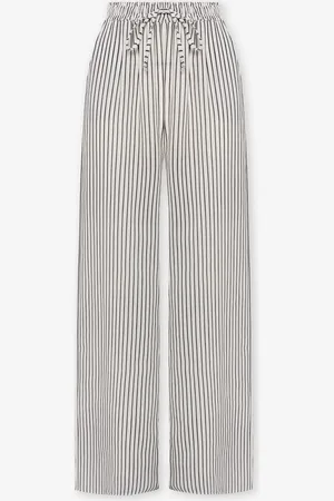 MOST WANTED Clara Stripe Pantalon Petite Zwart