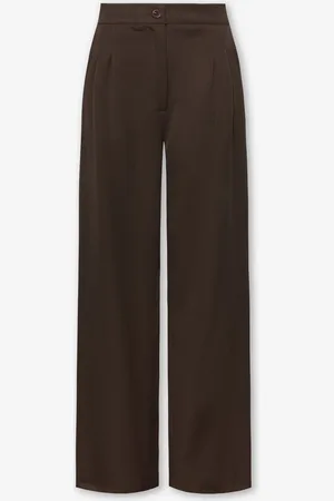 MOST WANTED Iris Straight Leg Pantalon Donkerbruin
