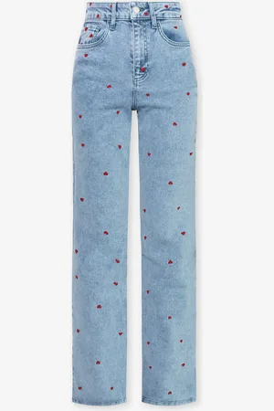 MOST WANTED Heart Bootcut Jeans