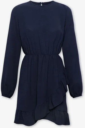 MOST WANTED Julie Ruffle Wrap Dress