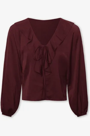MOST WANTED Christy Ruffle Top