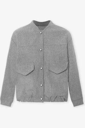 MOST WANTED Gracie Bomber Jacket Grijs