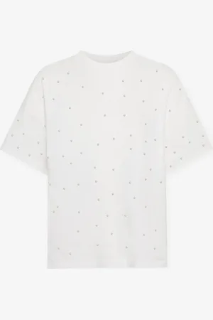 MOST WANTED Pearl Oversized Tee Crème