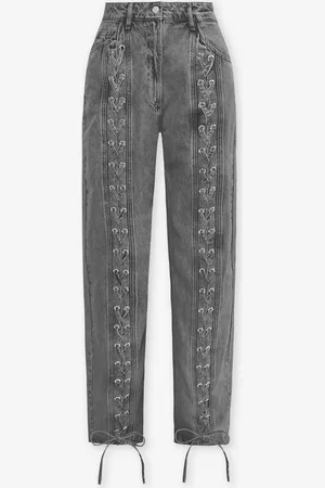 MOST WANTED Lace Up Jeans