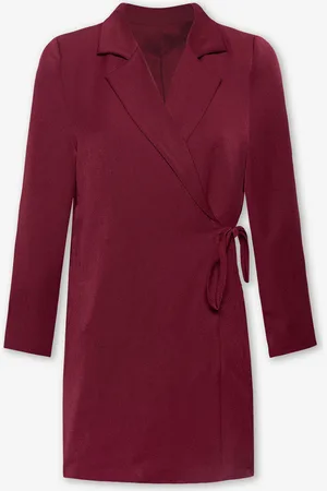 MOST WANTED Iris Wrap Up Blazer Dress