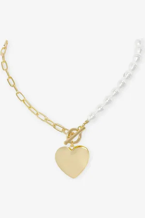 MOST WANTED Pearl Chain Necklace