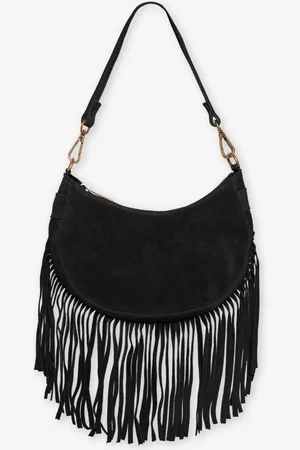 MOST WANTED Naomy Fringe Suede Bag