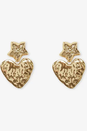 MOST WANTED Star Heart Organic Earrings