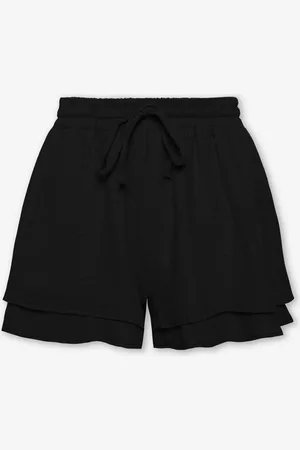 MOST WANTED Tara Mousseline Shorts Zwart