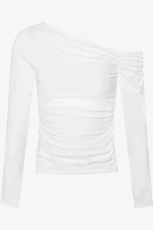 MOST WANTED Tamar Off Shoulder Ruched Top