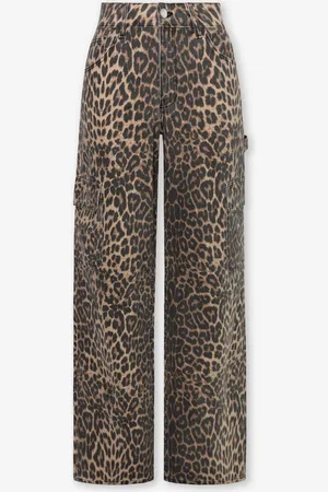MOST WANTED Leopard Cargo Jeans