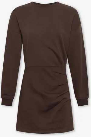 MOST WANTED Pleated Sweat Dress