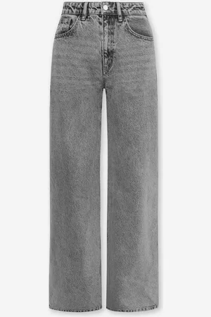 MOST WANTED Wide Leg Jeans Grijs