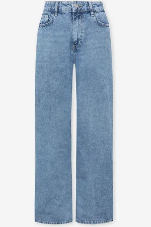 MOST WANTED Wide Leg Jeans Mid