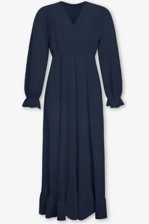 MOST WANTED Mousseline Maxi Ruffle Dress