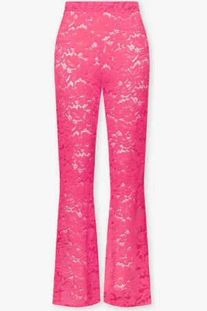 MOST WANTED Flower Lace Flared Pants