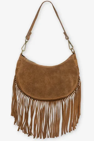 MOST WANTED Naomy Fringe Suede Bag