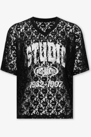 MOST WANTED Lace Sports Studio V Neck Tee