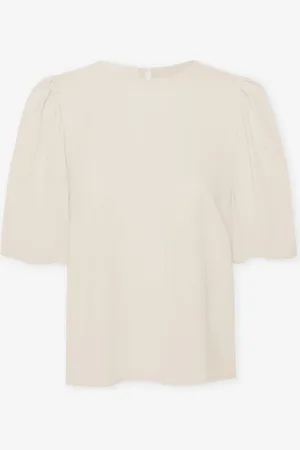 MOST WANTED Julie Puff Sleeve Top