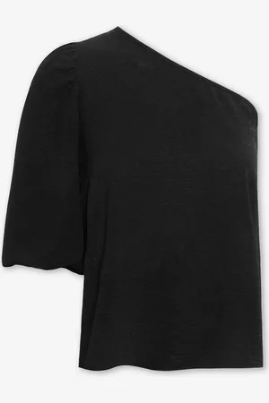 MOST WANTED Julie One Shoulder Puff Sleeve Top