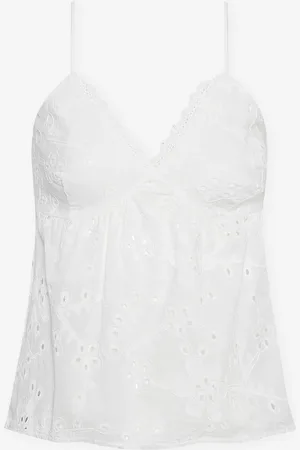 MOST WANTED Broderie Cami Top