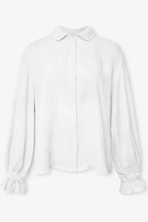 MOST WANTED Lucie Mousseline Blouse Crème