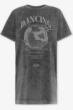 MOST WANTED Festival Tee Dress Acid