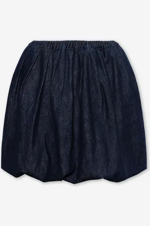 MOST WANTED Denim Bubble Hem Skirt